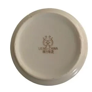 Liling | Other | Vintage Liling China Small Blue White Floral Ashtray ...
